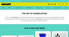 Desktop Screenshot of its-a-blast-glass.com